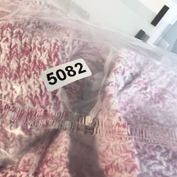 Free People Pullover Sweater Women's Medium Linen Blend Crew Neck Raglan Sleeve - Picture 10 of 10